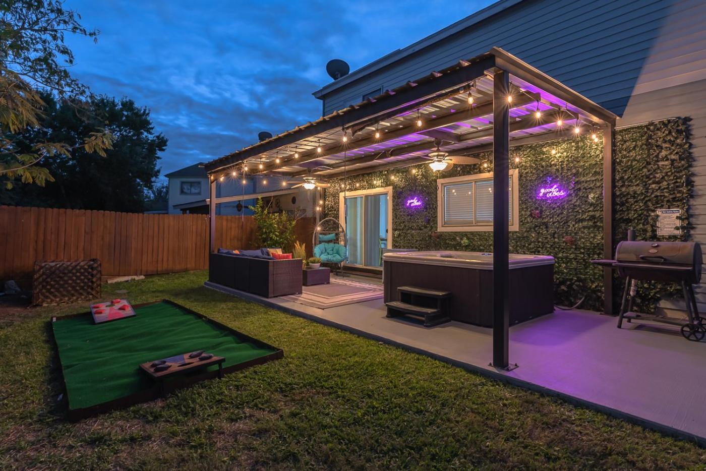 סן אנטוניו Gameroom, Bbq & Hot-Tub By Lackland & Seaworld מראה חיצוני תמונה