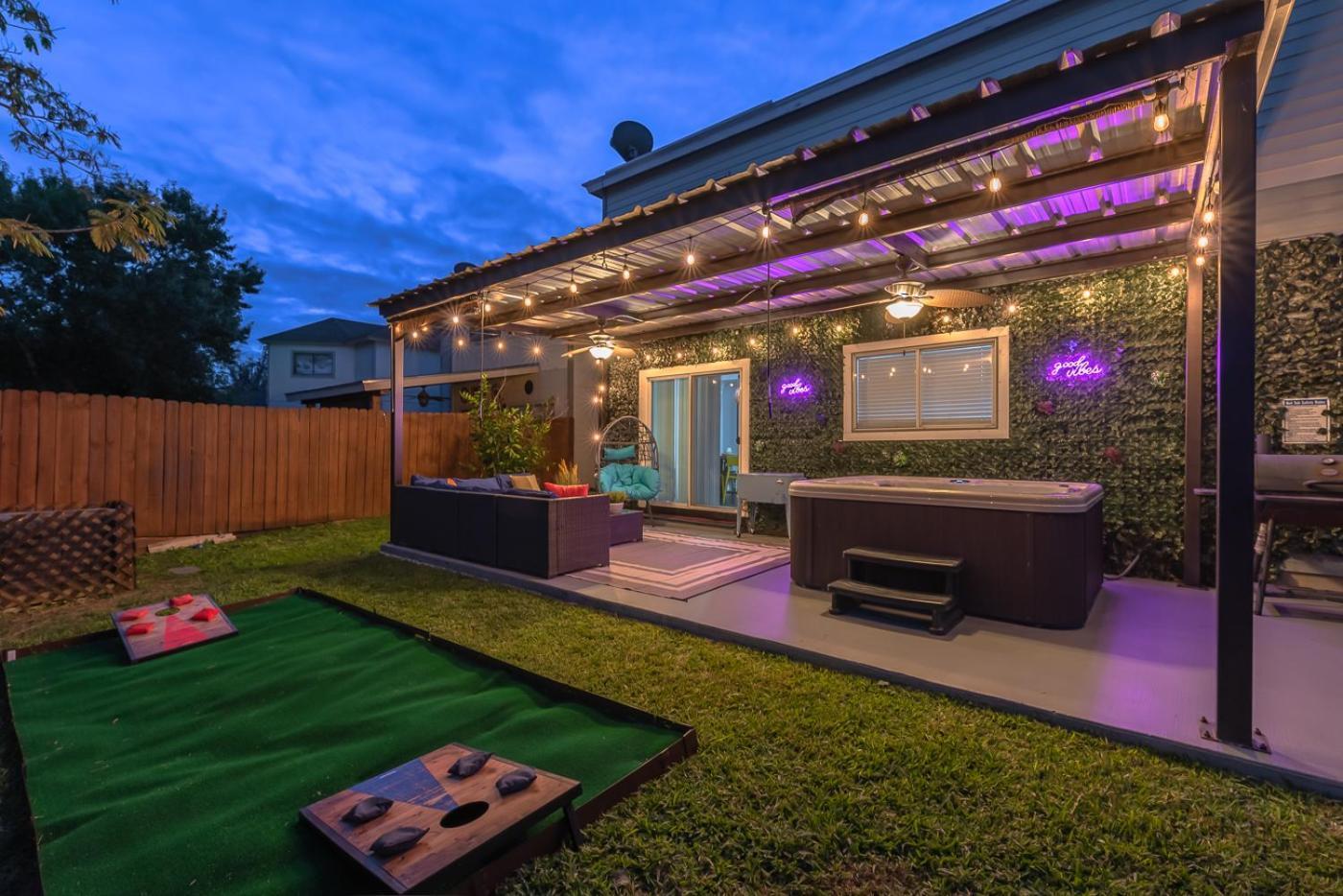 סן אנטוניו Gameroom, Bbq & Hot-Tub By Lackland & Seaworld מראה חיצוני תמונה