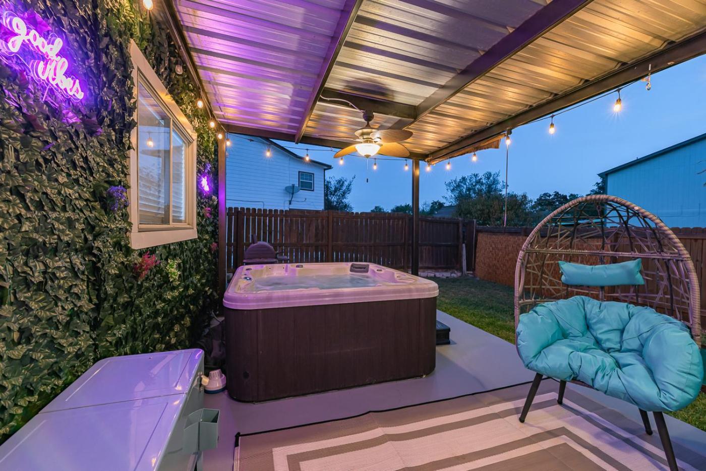 סן אנטוניו Gameroom, Bbq & Hot-Tub By Lackland & Seaworld מראה חיצוני תמונה