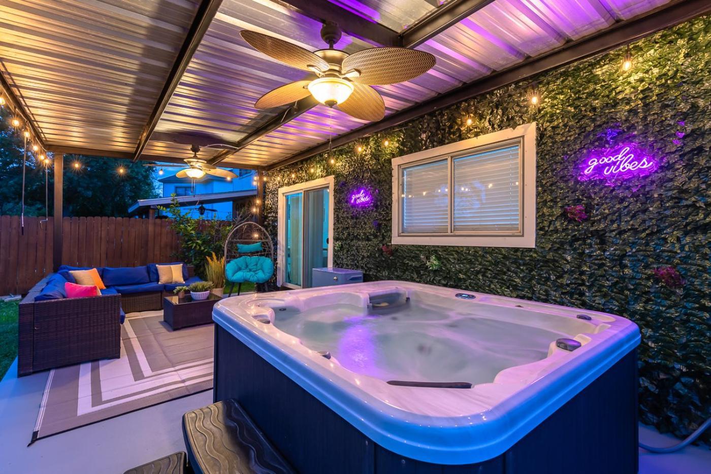סן אנטוניו Gameroom, Bbq & Hot-Tub By Lackland & Seaworld מראה חיצוני תמונה