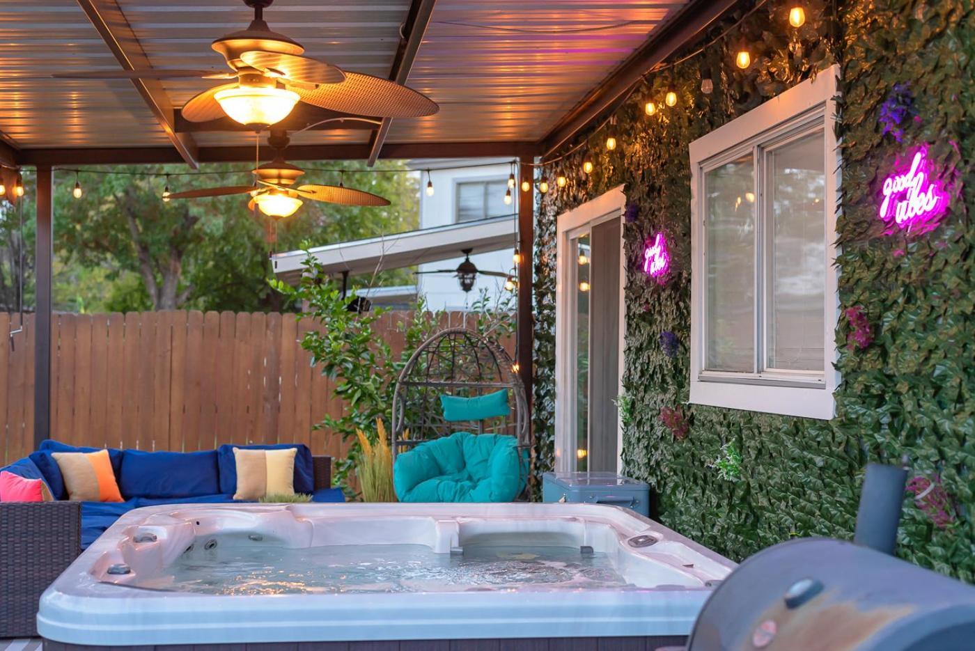סן אנטוניו Gameroom, Bbq & Hot-Tub By Lackland & Seaworld מראה חיצוני תמונה