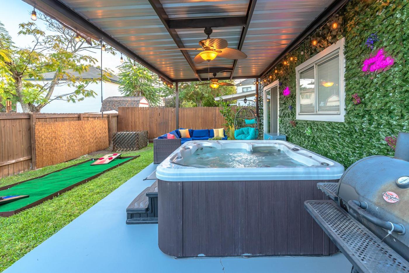 סן אנטוניו Gameroom, Bbq & Hot-Tub By Lackland & Seaworld מראה חיצוני תמונה