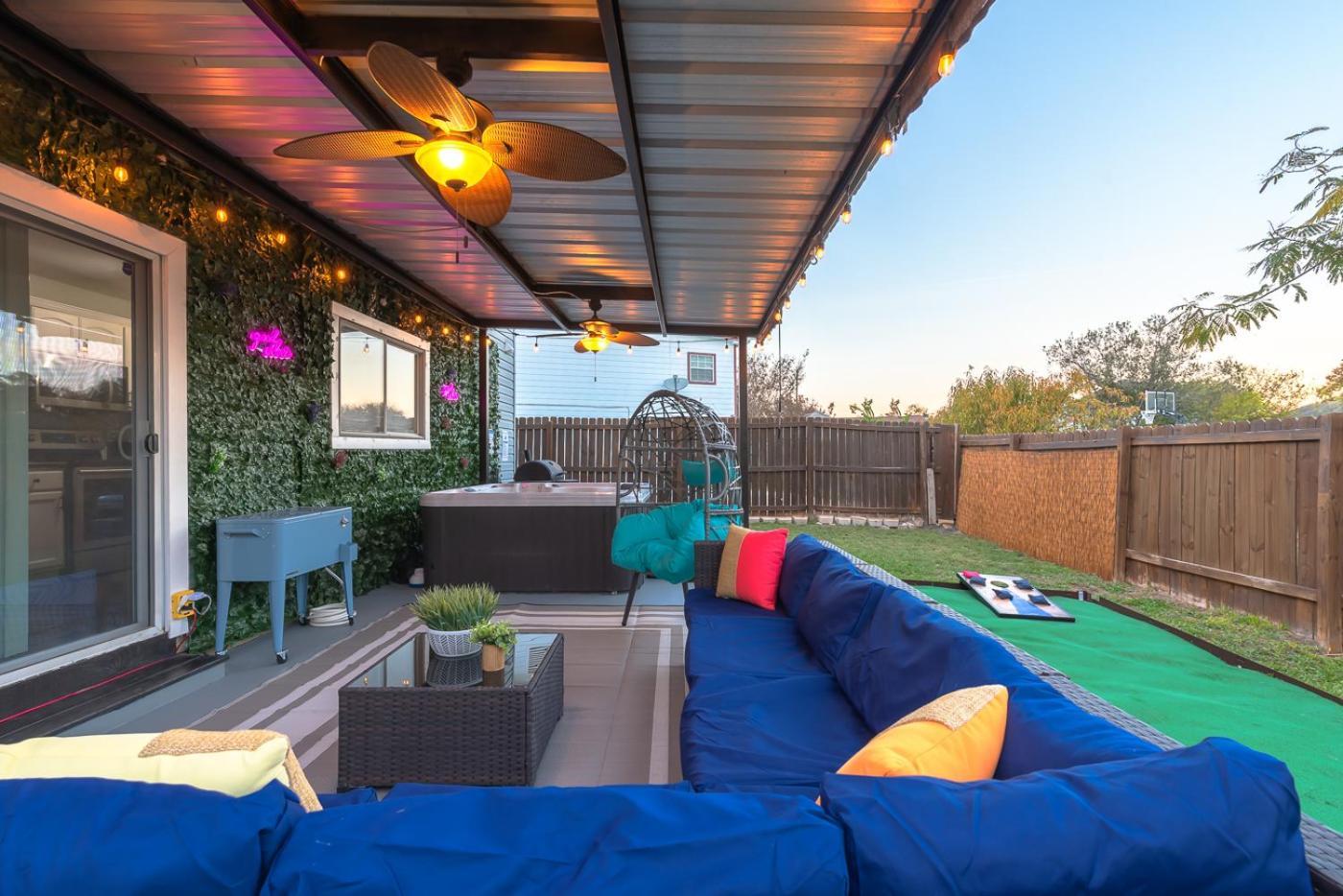 סן אנטוניו Gameroom, Bbq & Hot-Tub By Lackland & Seaworld מראה חיצוני תמונה