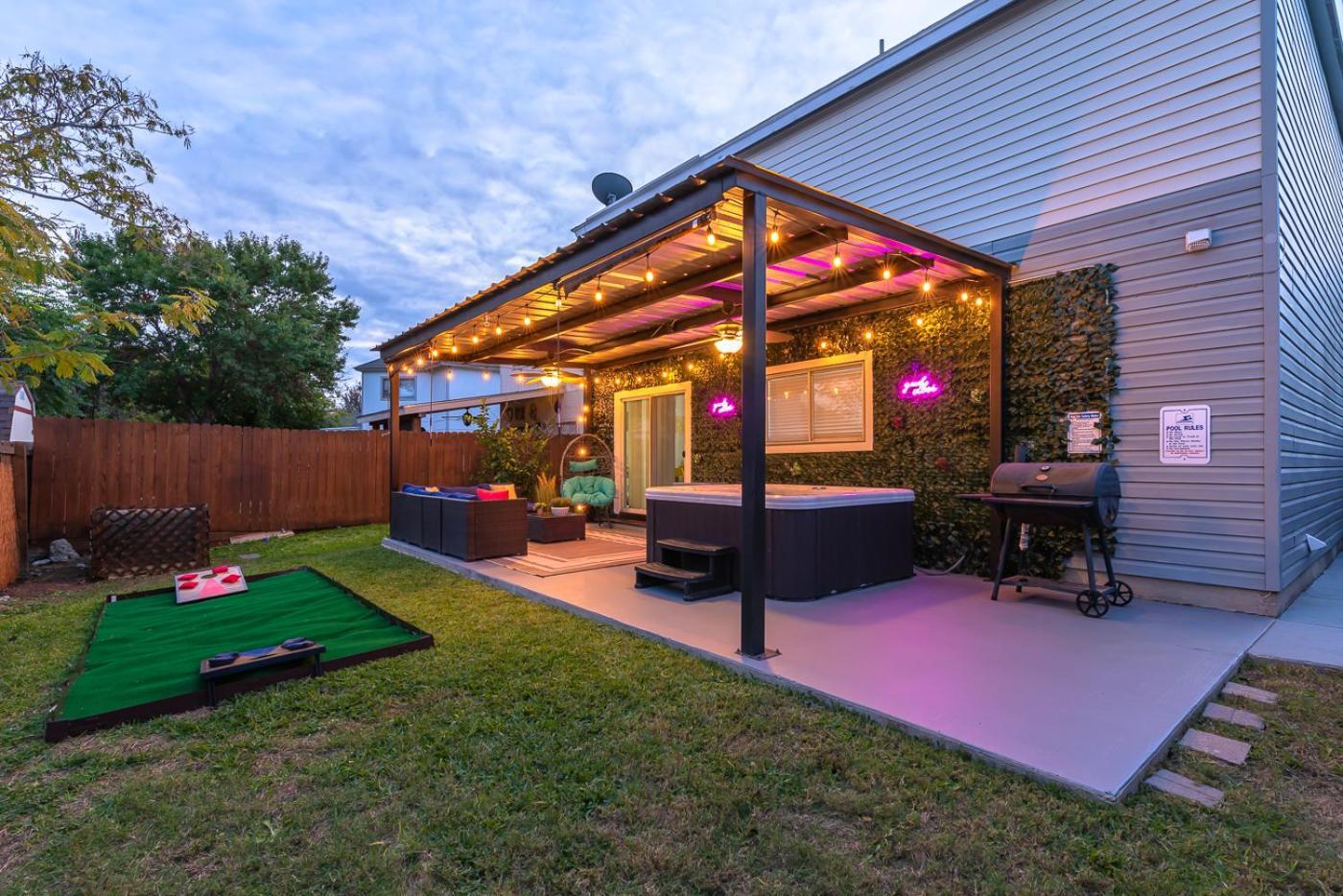 סן אנטוניו Gameroom, Bbq & Hot-Tub By Lackland & Seaworld מראה חיצוני תמונה