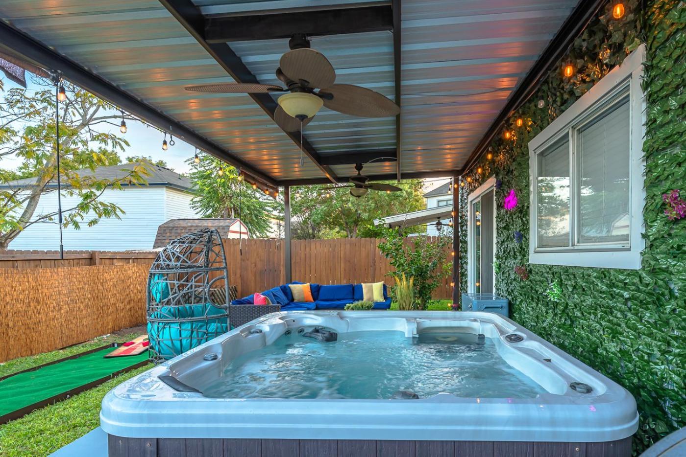 סן אנטוניו Gameroom, Bbq & Hot-Tub By Lackland & Seaworld מראה חיצוני תמונה