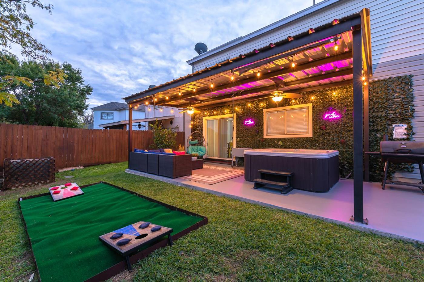 סן אנטוניו Gameroom, Bbq & Hot-Tub By Lackland & Seaworld מראה חיצוני תמונה